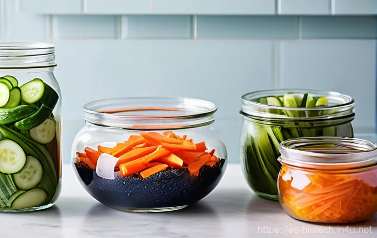 발효 공정 - **Prompt 1: "A clean, well-lit kitchen counter where a person, wearing a simple, modest apron over t...