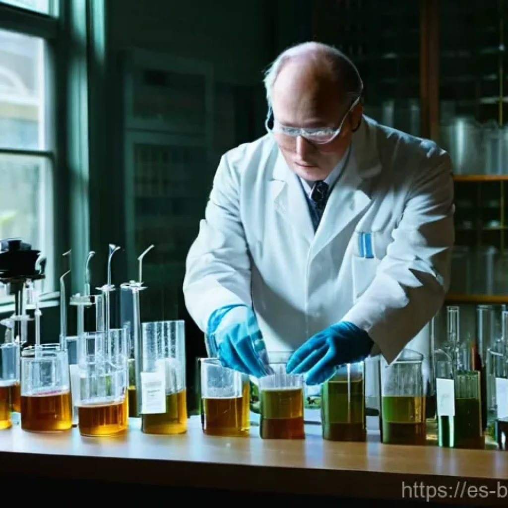 세포 배양 - **Prompt for Early Cell Culture Discovery:**
    "A meticulously detailed, warm-toned photograph cap...